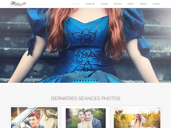 Site internet de Hidden ID photographe sur Montauban 82