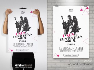 Print : Affiche Lady and Gentleman