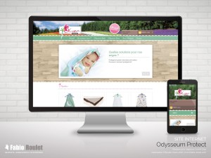 Site internet prestashop Odysseum Protect