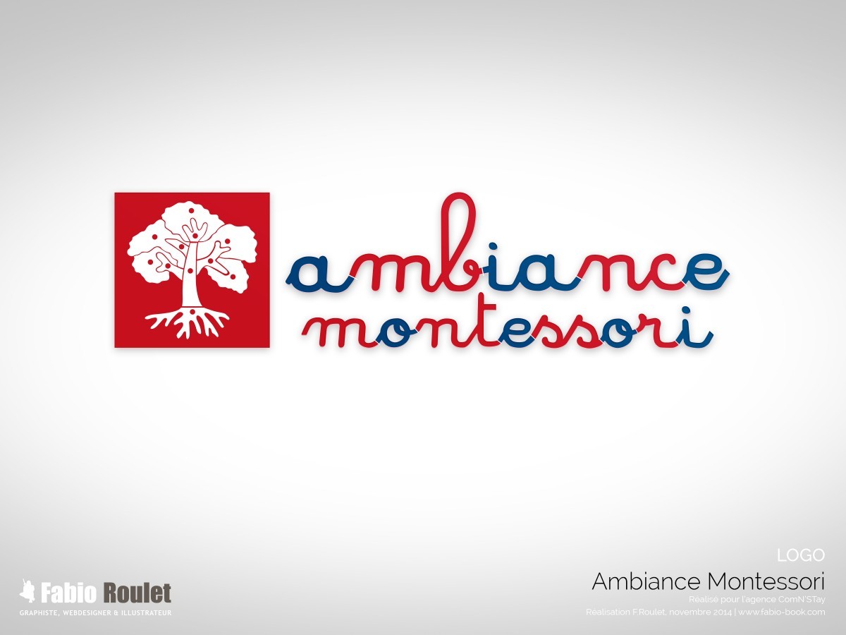 Logo : Ambiance Montessori Logo