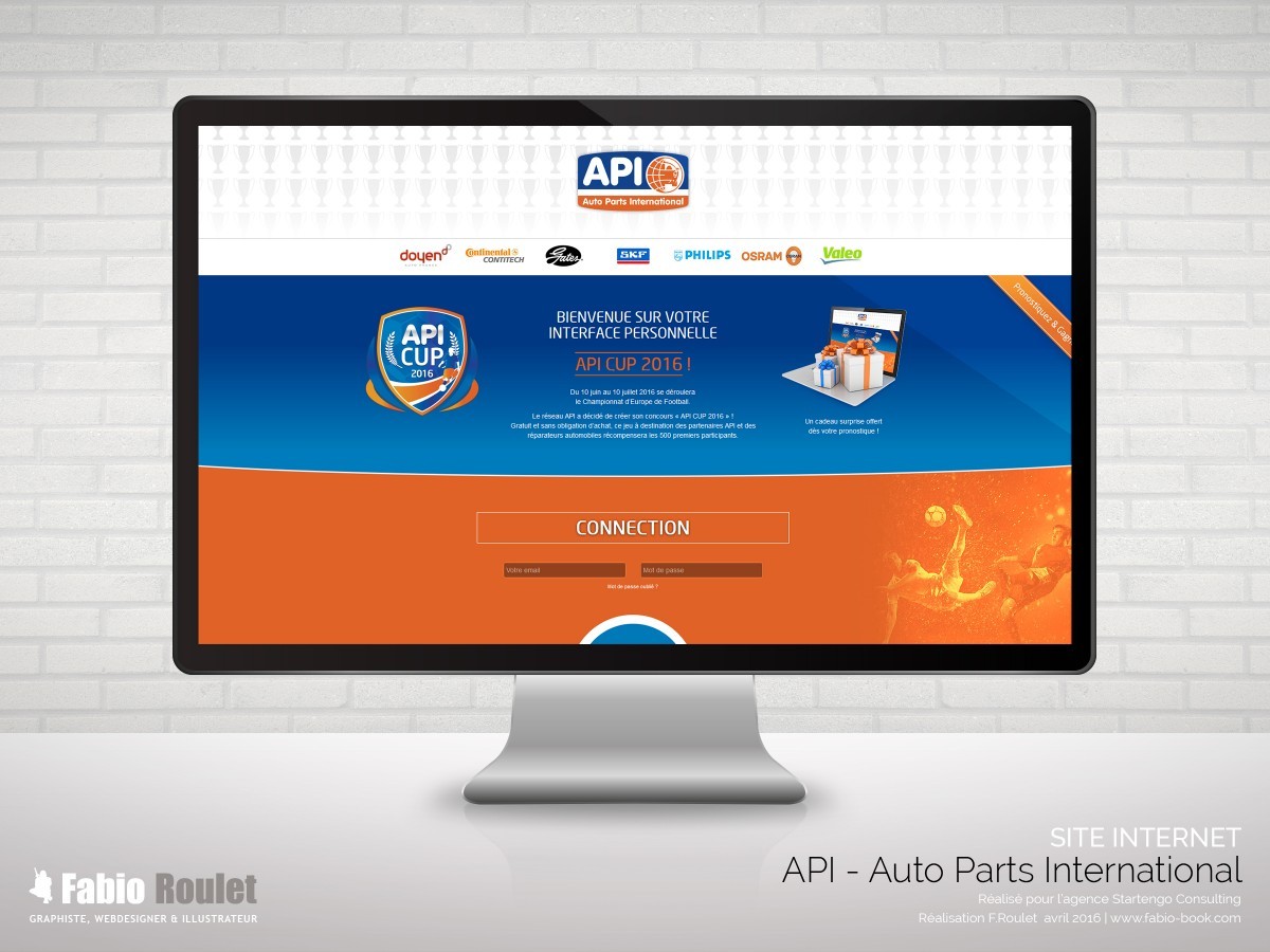 Site internet apicup 2016