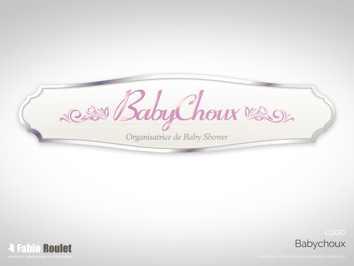 Création de l'identité visuelle de BabyChoux sur Montauban Logo et charte graphique pour BabyChoux