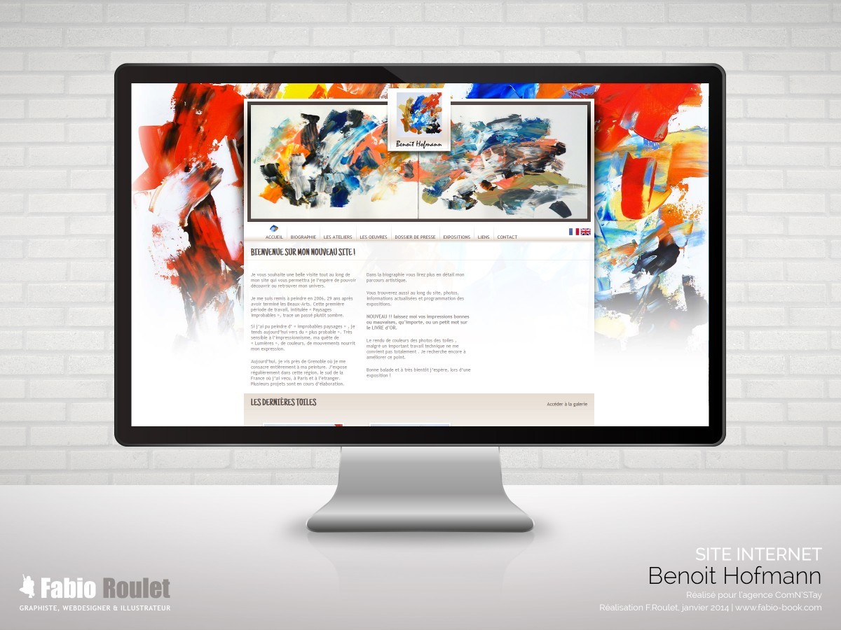 benoit-hofmann.com Site internet