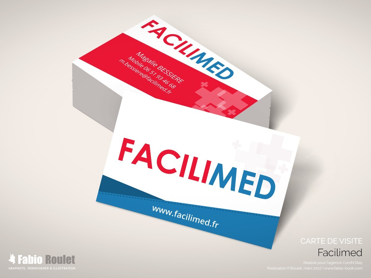 Print : Carte de visite Facilimed