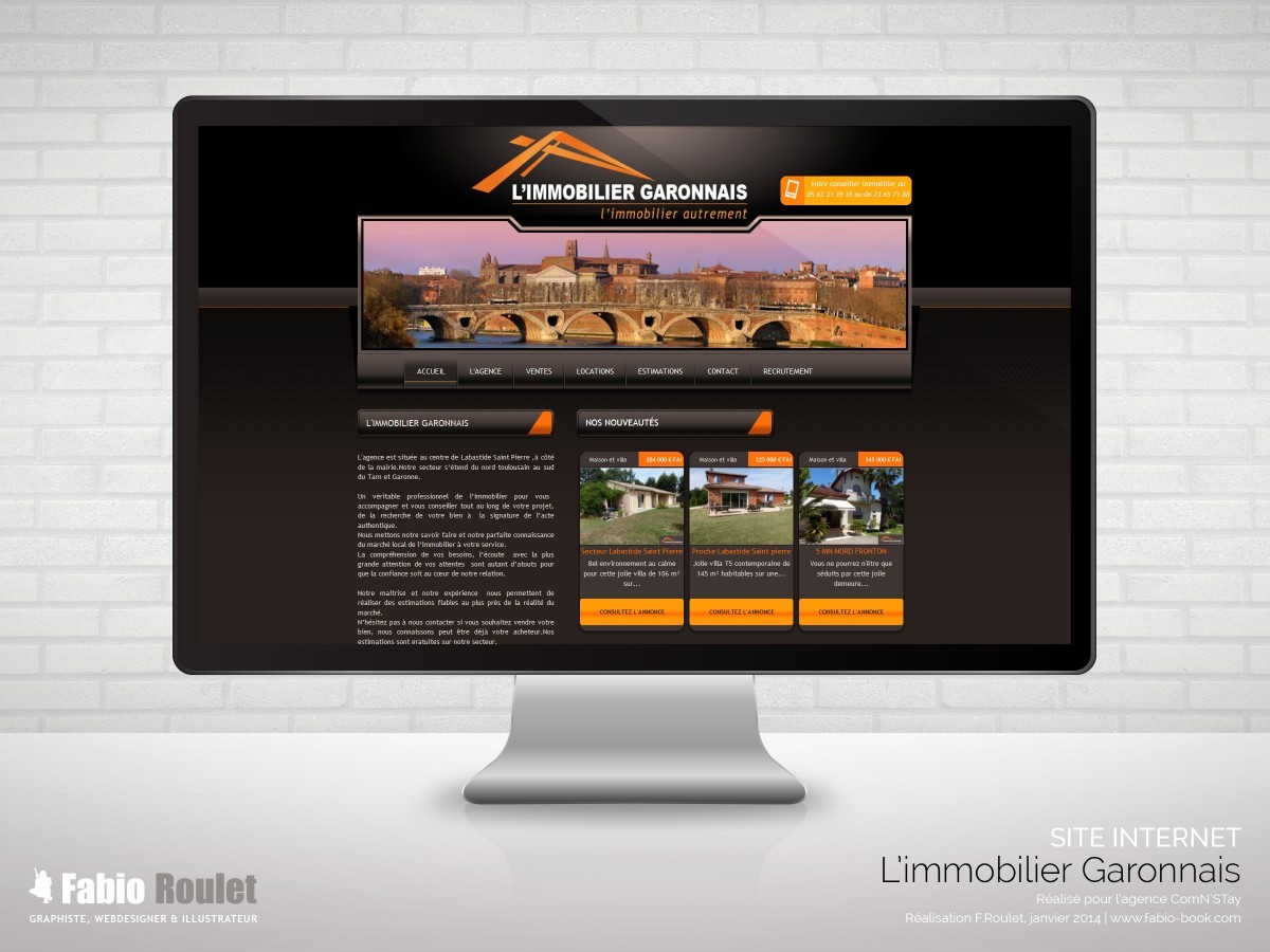 immo-garonnais.com Site internet
