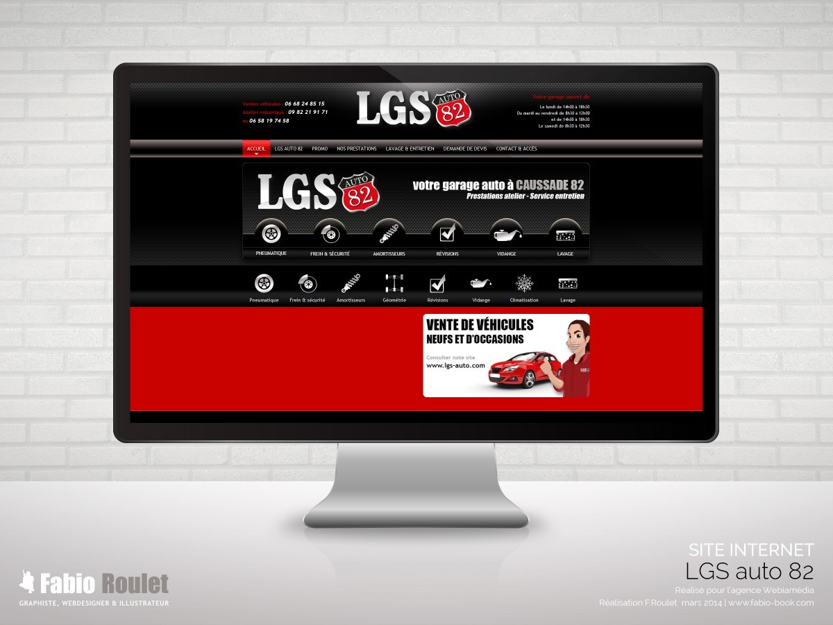 lgs-auto-82.fr Site internet sous Drupal