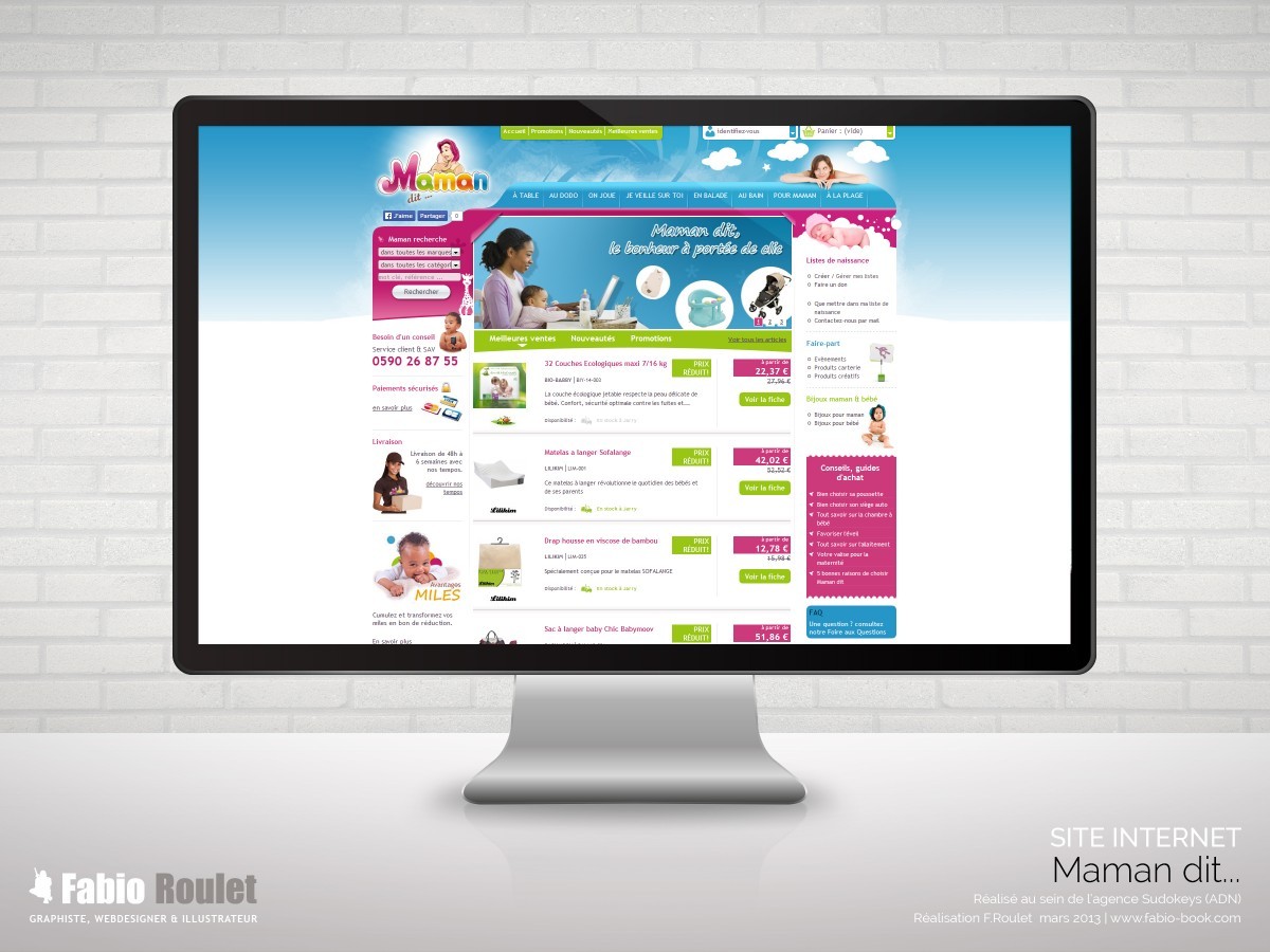 mamandit.gp Site internet