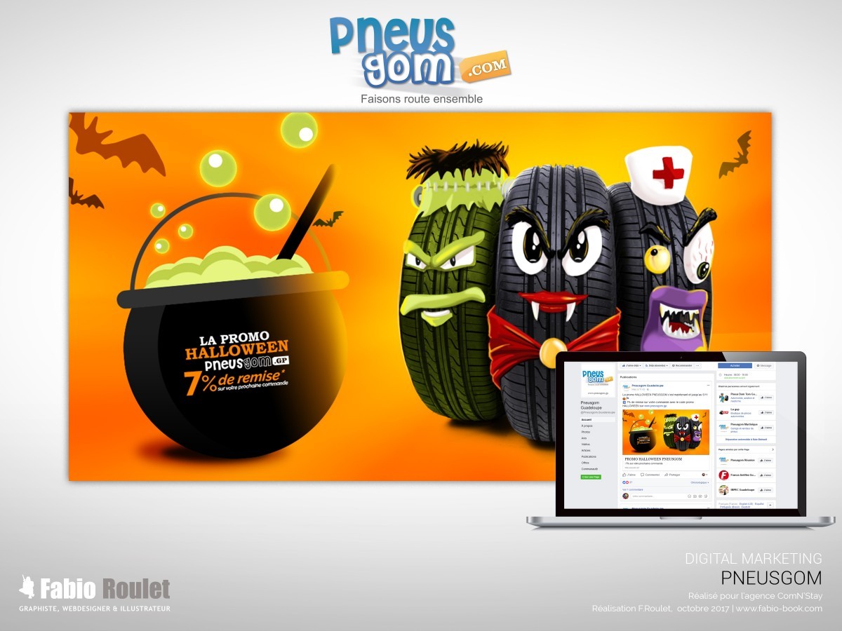 Webmarketing : Opération Halloween 2017