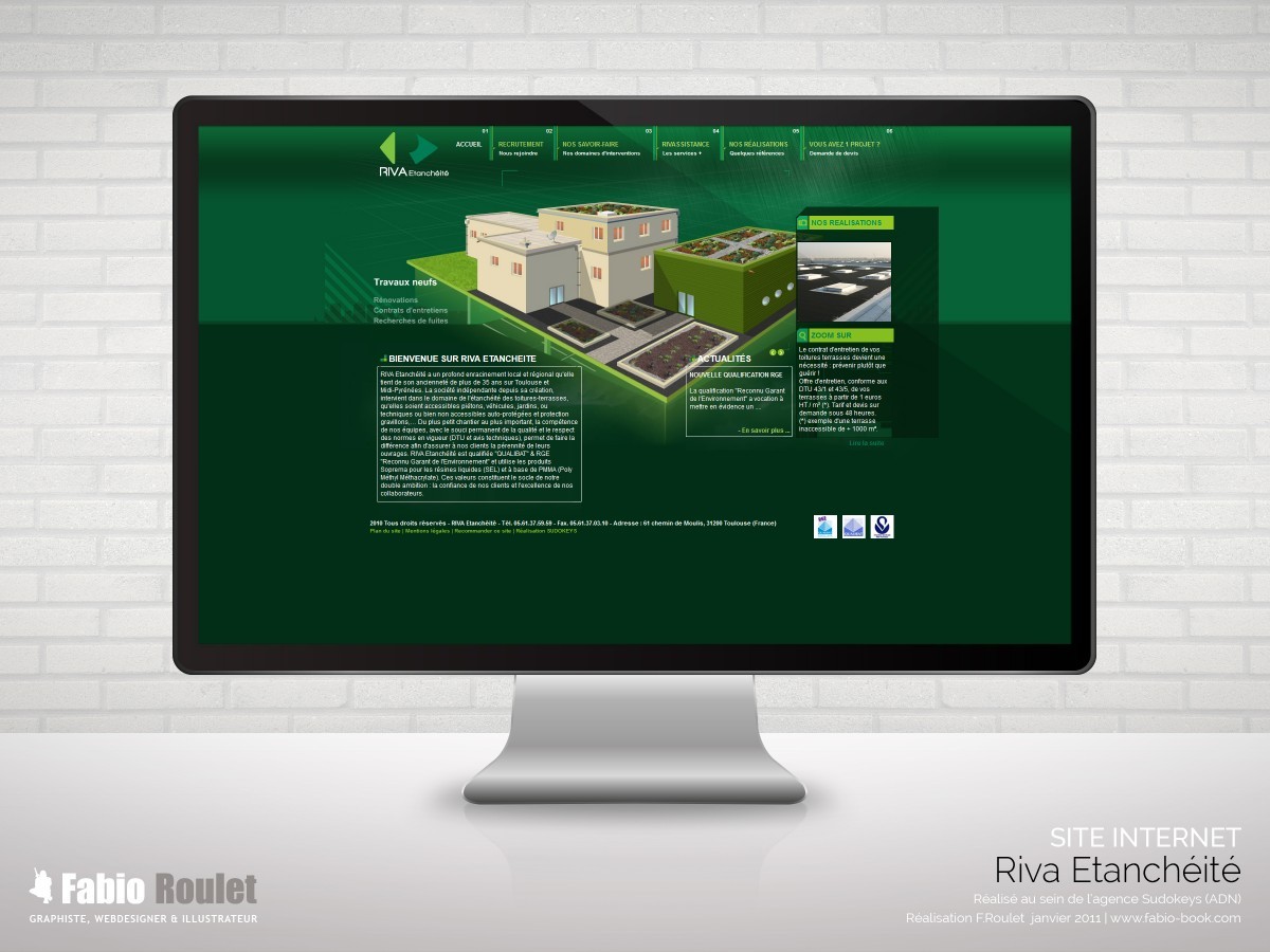 riva-etancheite.fr Site internet